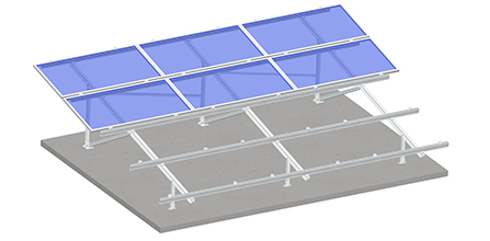 Solar ground mounting systems
