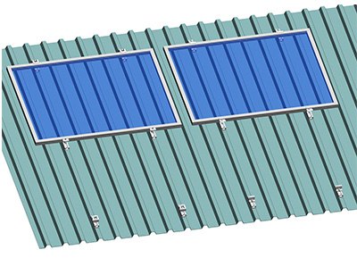 systèmes de montage solaires pour toit en pente
