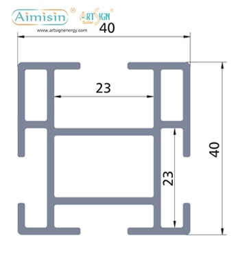 Fabricant de rails solaires de toit durables ART SIGN