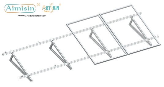 Kit triangle en forme de U ART SIGN avec solution de rail