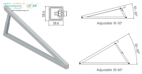 ART SIGN Kit triangle réglable