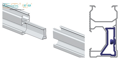 ART SIGN Supports de montage solaire pour toit en tuiles inclinées