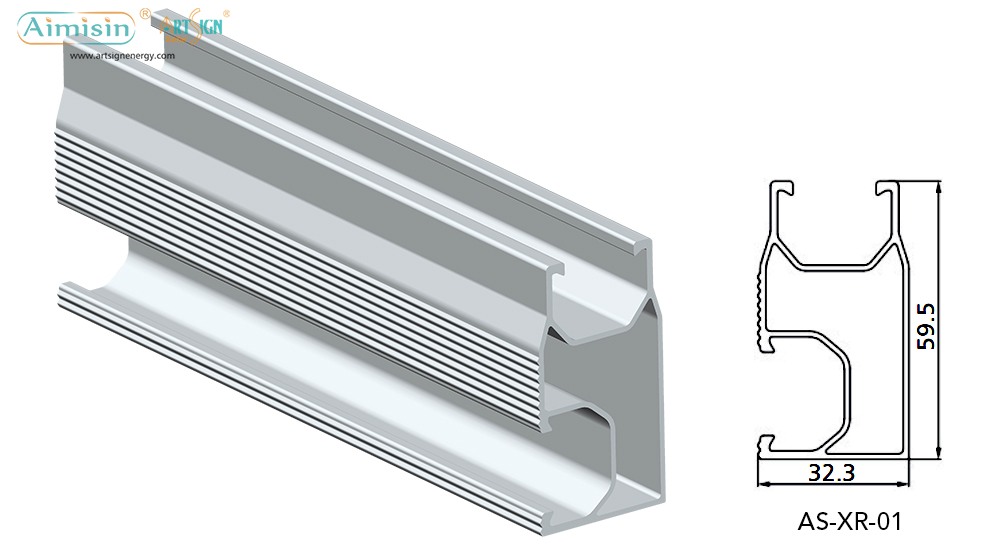 ART SIGN pv racking rail AS-XR-01