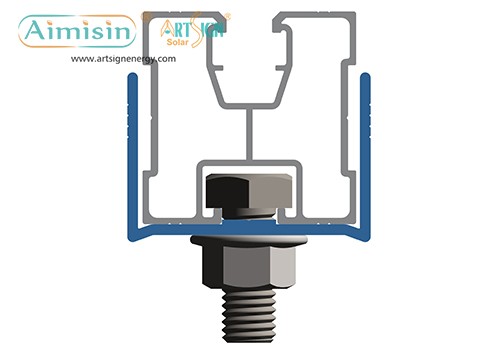 ART SIGN solar rail mount splice AS-BG07