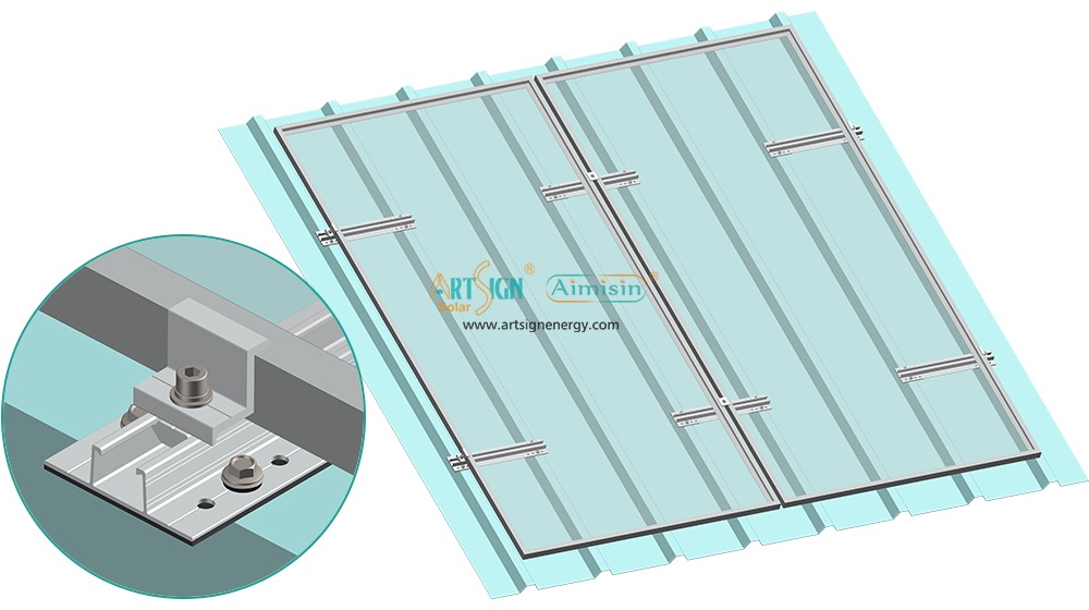 ART SIGN solar panel end clamps AS-A-EC32
