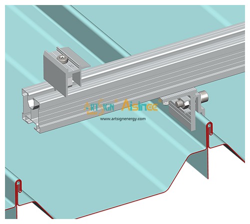 ART SIGN standing seam solar mounts AS-ARH-31