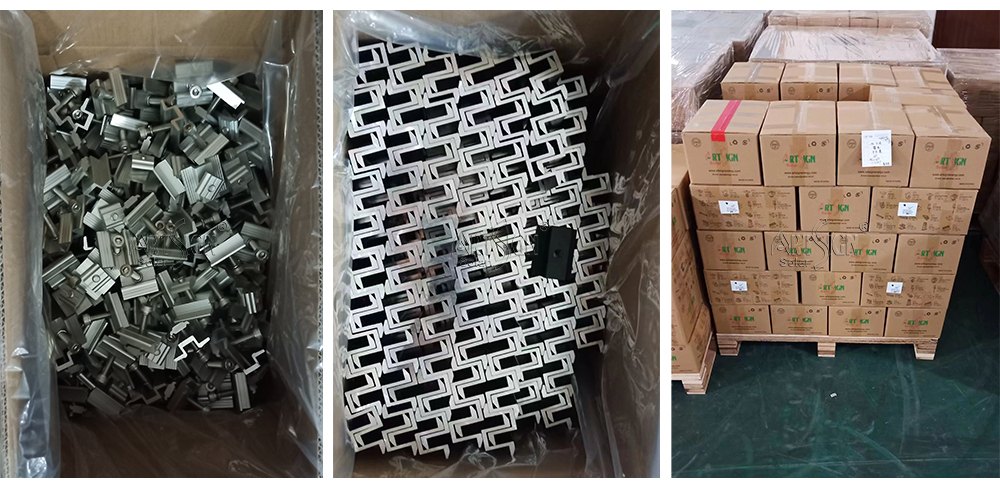 ART SIGN solar pv clamps AS-A-MC32 packages