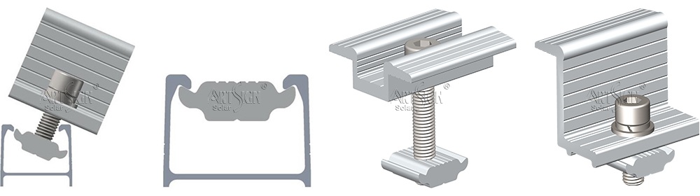 solar mounting inter clamp