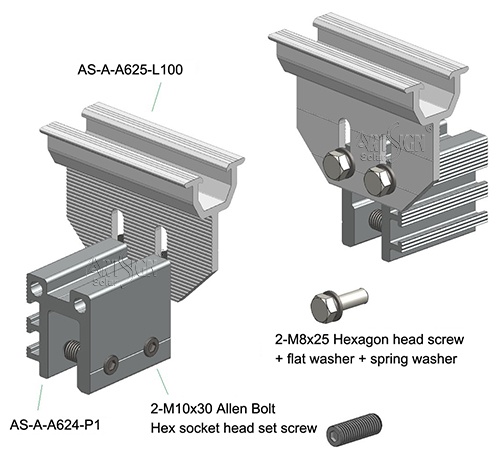 solar panel roof clips