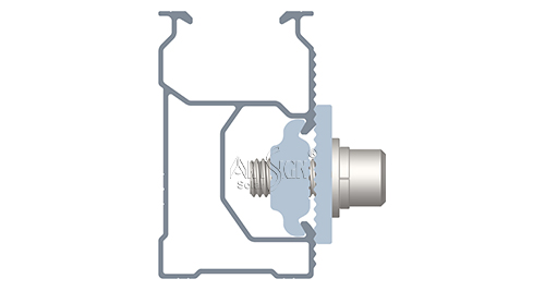 internal solar rail splice
