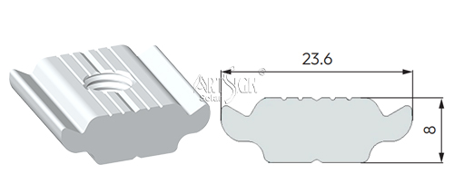 internal solar rail splice