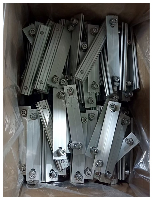 internal solar rail splice package