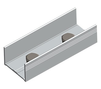 commercial rooftop solar racking splice