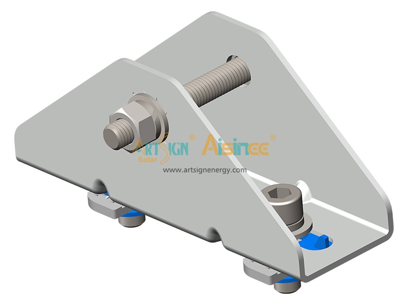 Support en acier sur mesure OEM pour structure de montage solaire | ART SIGN