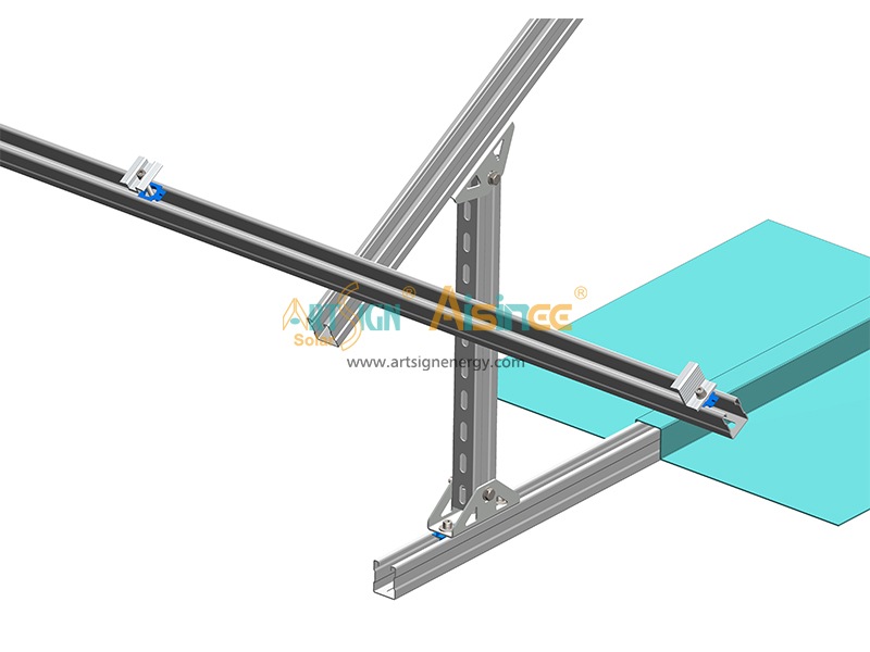 Support en acier sur mesure OEM pour structure de montage solaire | ART SIGN