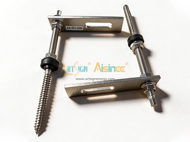 Crochets pour toitures en tuiles solaires 09#