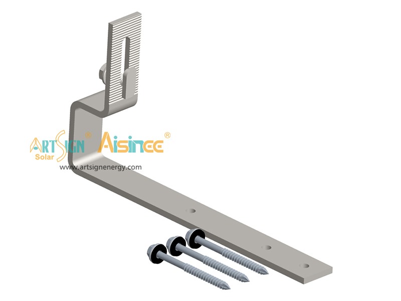 Système de montage solaire Al6005-T5 Chine support solaire pour toiture en tuiles grossiste |Art Sign