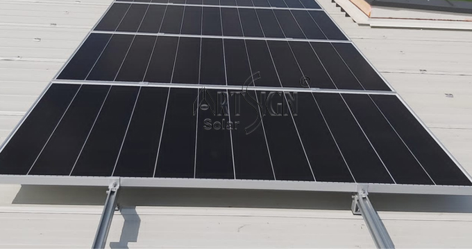 Crochet solaire universel pour toiture en tuiles avec système de montage photovoltaïque sur rail en aluminium | Panneau artistique